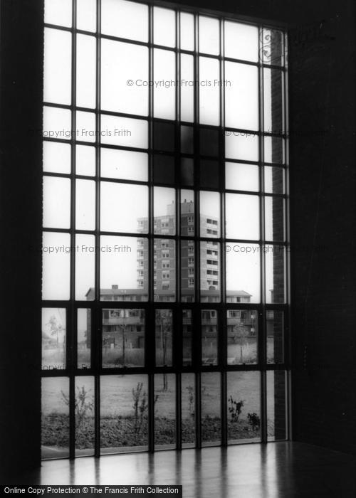 Photo of Sheffield, St Peter's Church, The West Window c.1965