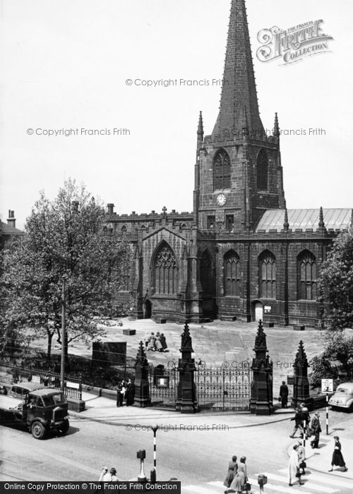 Photo of Sheffield, The Cathedral c.1955