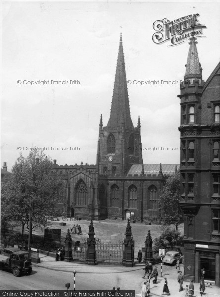 Photo of Sheffield, The Cathedral c.1955