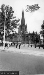 The Cathedral c.1955, Sheffield