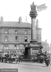 The Crimean Monument, Moor Head 1893, Sheffield
