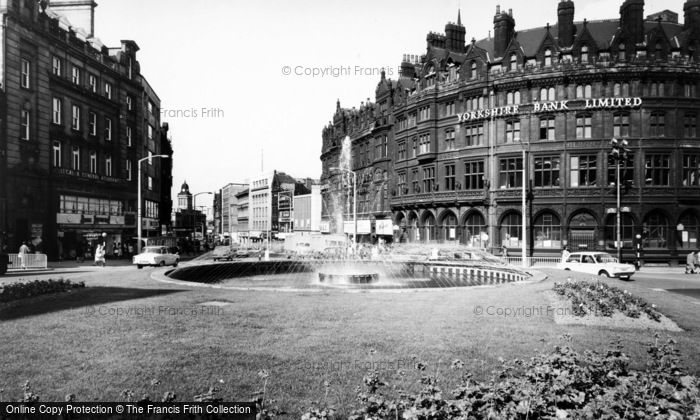 Photo of Sheffield, The Fountain And Fargate c.1960