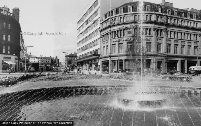 Photo of Sheffield, The Fountain c.1965