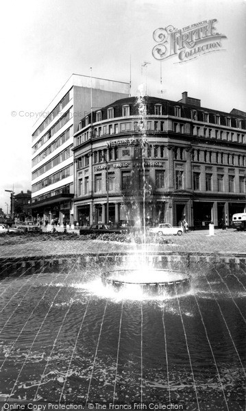 Photo of Sheffield, The Fountain c.1965