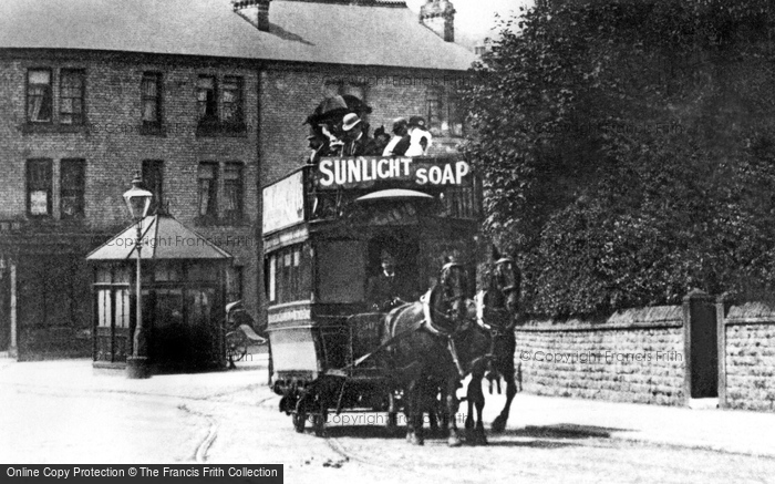 Photo of Sheffield, The Tram Terminus c.1890