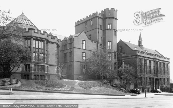 Photo of Sheffield, The University c.1955