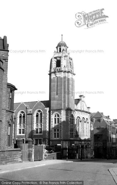 Photo of Sheffield, The Victoria Hall c.1955