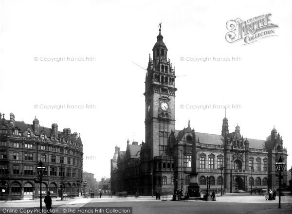 Photo of Sheffield, Town Hall 1902
