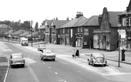 Traffic In Hutcliffe Wood Road c.1955, Sheffield