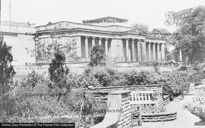 Photo of Sheffield, Weston Park, Mappin Art Gallery c.1955