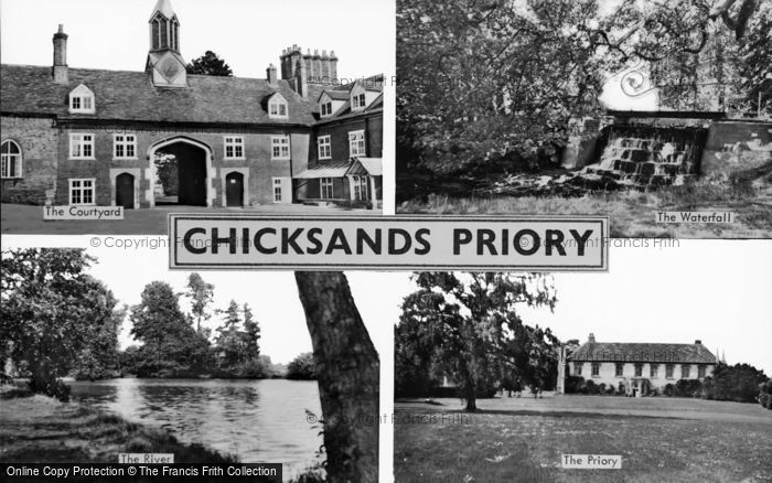 Photo of Shefford, Chicksands Priory Composite c.1940