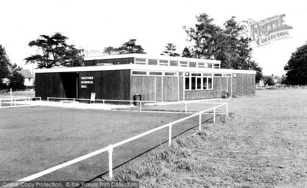 Photo of Shefford, The Memorial Hall c.1960