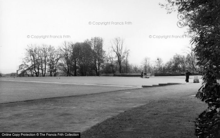 Photo of Shelf, Bowling Green, Shelf Hall Park c.1960