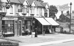 Shops, Chelmsford Road c.1955, Shenfield