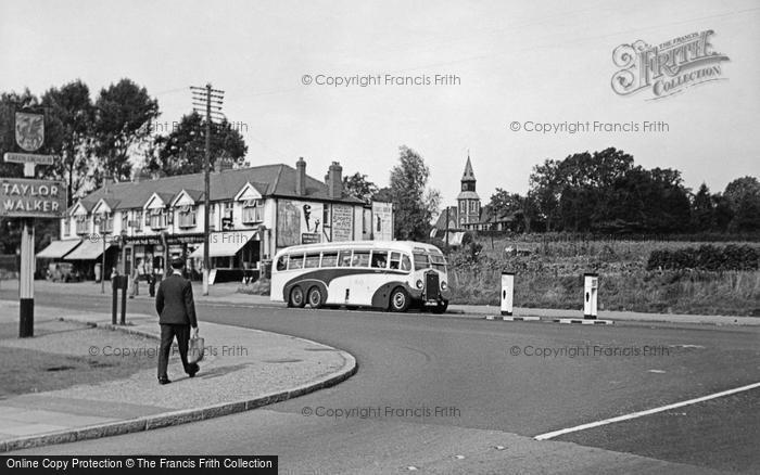 Photo of Shenfield, Tabors Corner, Shenfield Road c.1950