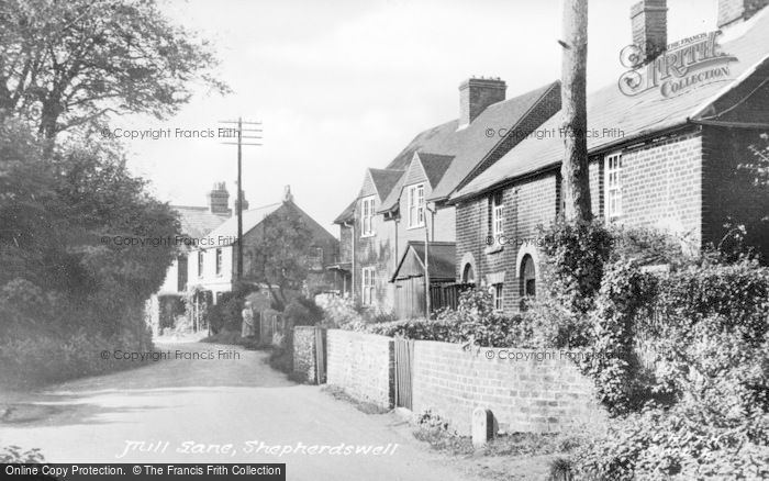 Photo of Shepherdswell, Mill Lane c.1955