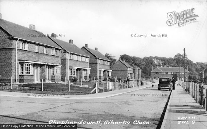 Photo of Shepherdswell, Siberts Close c.1950