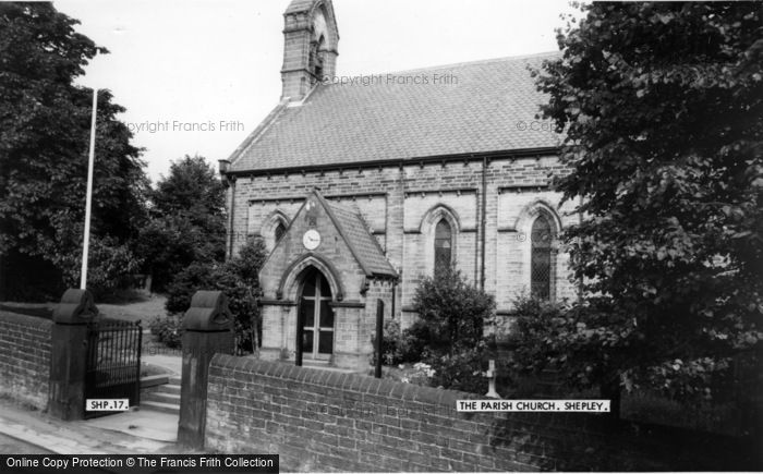 Photo of Shepley, St Paul's Church c.1955