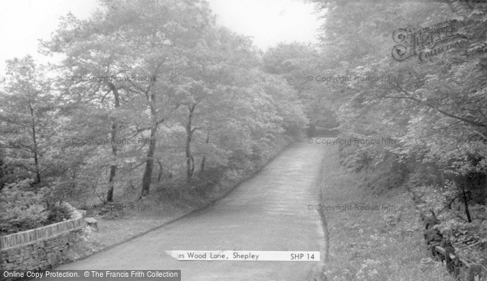 Photo of Shepley, Stones Wood Lane c.1955