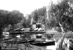 Backwater And Church Of St Nicholas 1890, Shepperton
