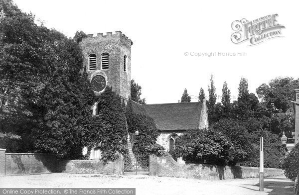 Shepperton, the church, 1899. Reproduced courtesy of The Francis Frith Collection Shepperton, the church, 1899. Reproduced courtesy of The Francis Frith Collection