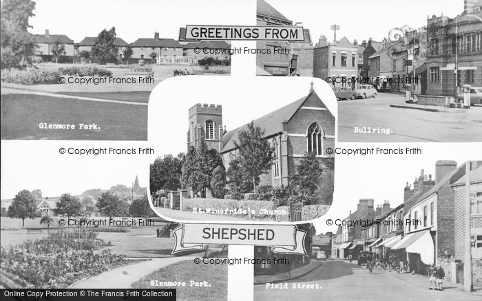 Photo of Shepshed, Composite c.1955
