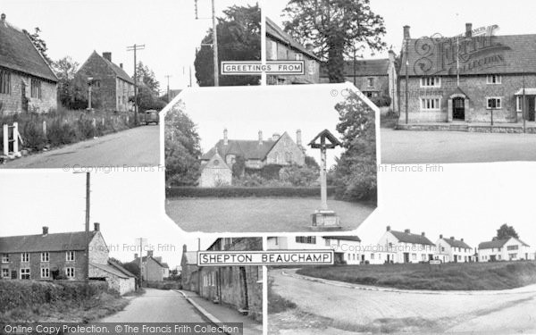 Photo of Shepton Beauchamp, Composite c.1955
