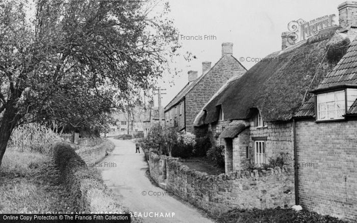 Photo of Shepton Beauchamp, Love Lane c.1955