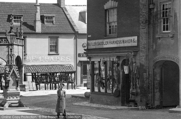 Photo of Shepton Mallet, Butler, Saddler And Harness Makers 1899