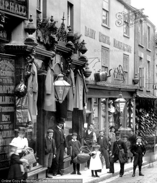 Photo of Shepton Mallet, Shop, Town Street 1899