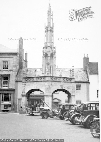 Photo of Shepton Mallet, The Cross c.1955