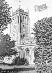 The Parish Church c.1955, Shepton Mallet