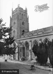 The Parish Church c.1960, Shepton Mallet
