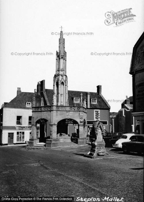 Photo of Shepton Mallet, The Square And Cross c.1965