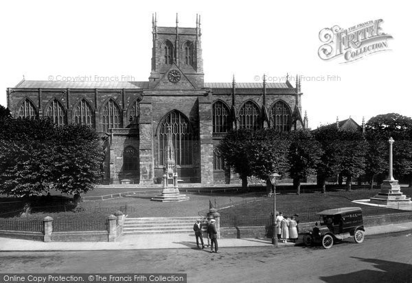 Photo of Sherborne, Abbey 1924