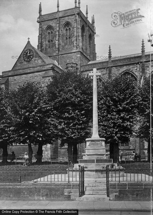 Photo of Sherborne, Abbey And War Memorial 1924