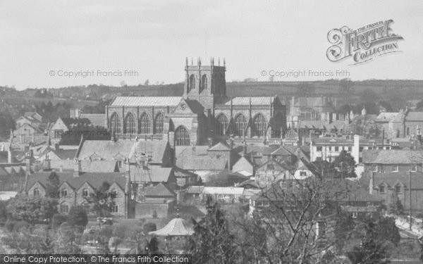 Photo of Sherborne, Abbey c.1950