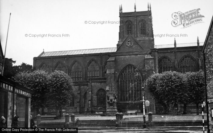 Photo of Sherborne, Abbey c.1950