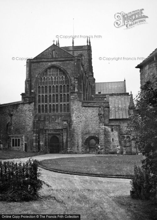 Photo of Sherborne, Abbey c.1950