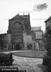 Abbey c.1950, Sherborne