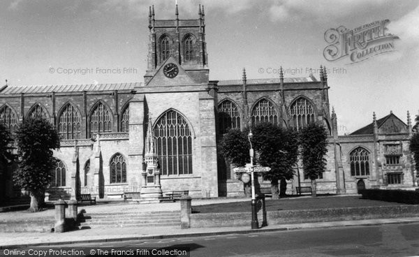 Photo of Sherborne, Abbey c.1955