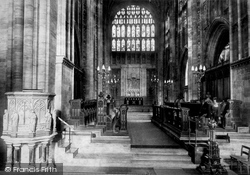 Abbey Choir East 1900, Sherborne