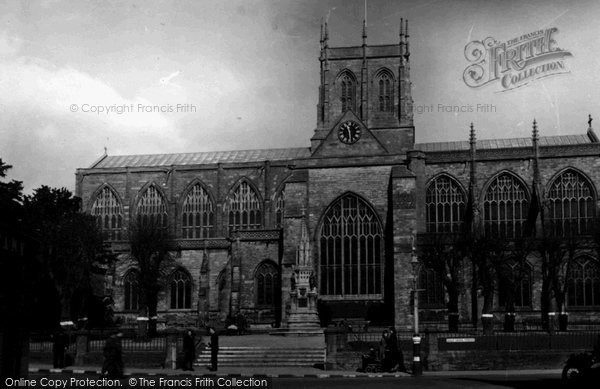 Photo of Sherborne, Abbey Church c.1950