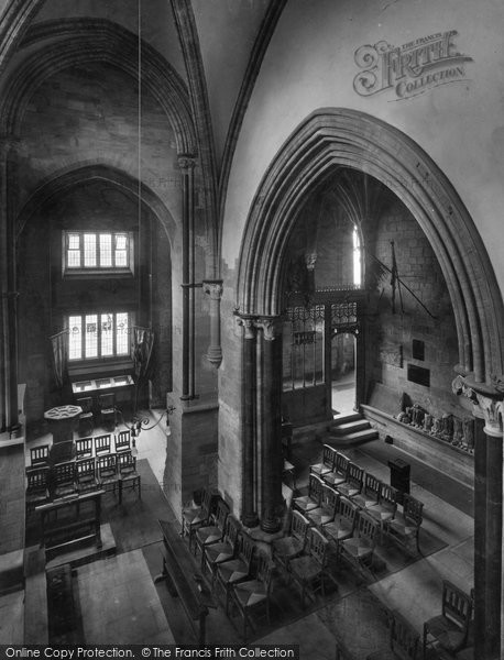 Photo of Sherborne, Abbey, Lady Chapel 1927