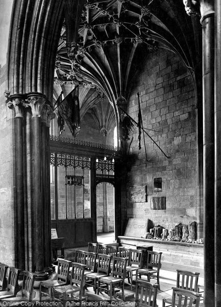 Photo of Sherborne, Abbey, Lady Chapel Looking South West 1927