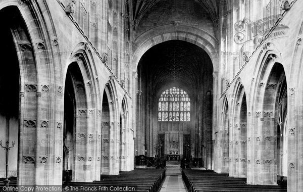 Photo of Sherborne, Abbey Nave East 1896