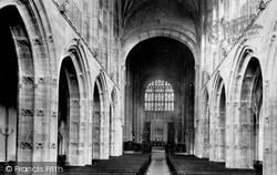 Abbey Nave East 1896, Sherborne