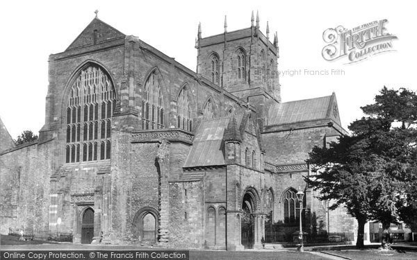 Photo of Sherborne, Abbey South West 1895