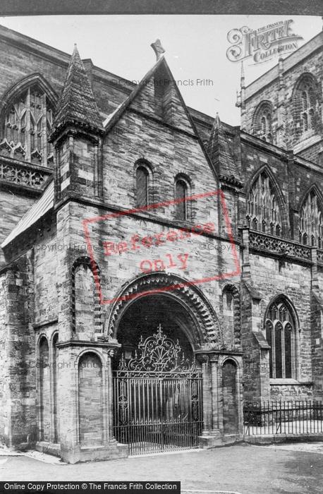Photo of Sherborne, Abbey, The Porch 1887
