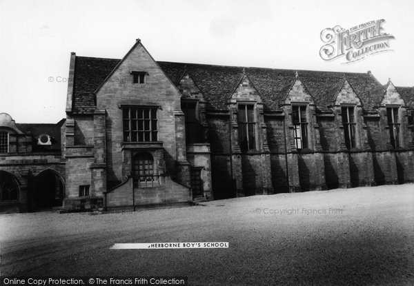 Photo of Sherborne, Boys' School, The Quadrangle c.1960